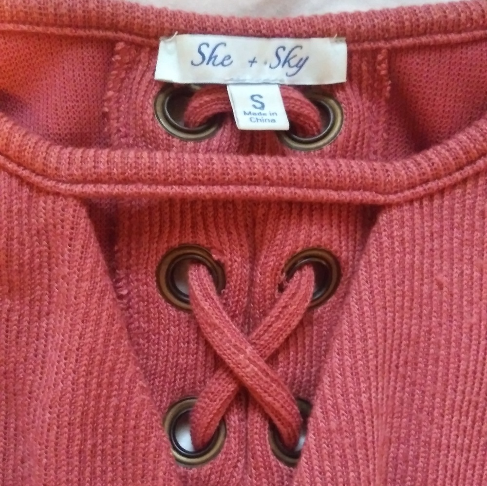 Boutique Tie Up blouse